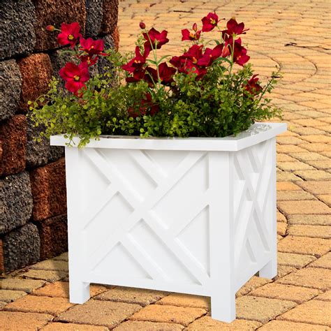 Planter boxes walmart - Tribesigns39.4-in W x 63-in H Brown Wood Indoor Vertical Garden Planter. Model # HOGA-F1243. Find My Store. for pricing and availability. Material: Wood. Container Size: Medium (8-25 quarts) Shape: Round. Use Location: Indoor. Multiple Options Available. 